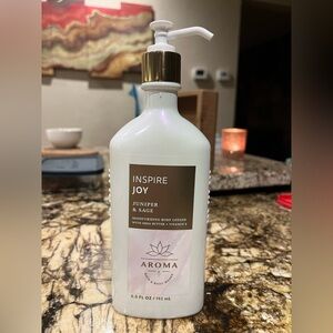 Bath and Body Works Inspire Joy Juniper and Sage body lotion